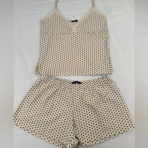 Brandy Melville navy heart set